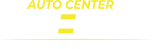 Logo Auto Center Lajeado Auto Peças e Mecânica especializada cor branca e amarela